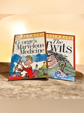 Roald Dahl’s The Twits & George’s Marvelous Medicine Duo- Vintage Paperbacks